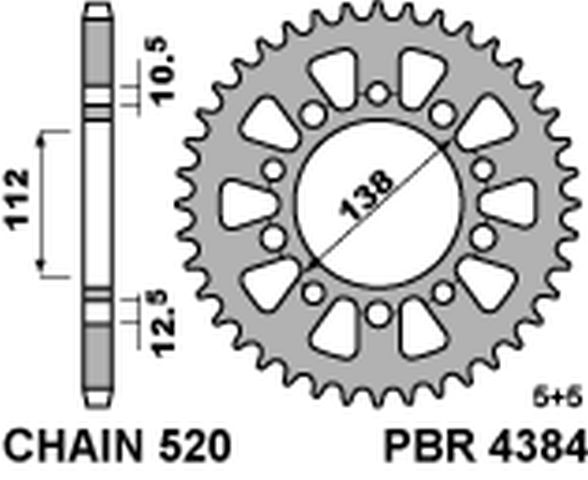 PBR 4384 41 C45 (JTR1316.41)